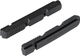 Kool Stop Gomas de frenos Cartridge R1 V-Brake Carbide - negro
