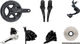 Shimano 105 R7000 groupe 2x11 39-53 avec frein à disque - silky black/11-28/Shimano Route/Shimano Route/À braser/170,0 mm/sans