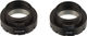 White Industries Eje de pedalier de acero inoxidable BSA 30 - black/BSA