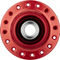 SON 28 12 Disc Center Lock hub dynamo - red/32 hole