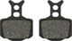 Plaquettes de Frein Disc Advanced pour Formula - semi-métallique - acier/FO-002
