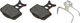 Plaquettes de Frein Disc Advanced pour Formula - semi-métallique - acier/FO-002