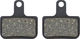 GALFER Plaquettes de Frein Disc E-Bike pour SRAM/Avid - semi-métallique - acier/SR-010