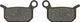 GALFER Disc Pro Brake Pads for Formula - semi-metallic - steel/FO-003