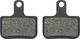 GALFER Disc Road Brake Pads for SRAM/Avid - semi-metallic - steel/SR-010