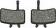Disc Standard Brake Pads for SRAM/Avid - semi-metallic - steel/SR-001
