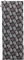 Tapis de Sol Indoor Bike Mat - noir-blanc-rose/universal