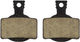 Bremsbeläge Disc STANDARD für Magura - organisch - Stahl/MA-007