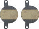 Bremsbeläge Disc STANDARD für Magura - organisch - Stahl/MA-005