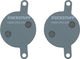 Bremsbeläge Disc STANDARD für Magura - organisch - Stahl/MA-005
