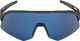 Alpina Sonic HR Q-Lite Sportbrille - black matt | mirror blue