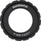 Shimano Disque de Frein RT-EM600 Center Lock Denture Externe pour STEPS - argenté-noir/203 mm