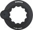 Shimano Disque de Frein SM-RT64 Center Lock Aimant + Denture Interne Deore - argenté-noir/180 mm