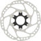 Shimano SM-RT64 Center Lock Brake Rotor for Deore w/ Magnet + Internal Teeth - silver-black/160 mm