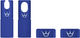 Set de piezas de repuesto de válvulas Chris King Edition MK2 Tubeless - navy/universal