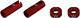 Set de piezas de repuesto de válvulas Chris King Edition MK2 Tubeless - red/universal
