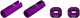 Peatys Chris King Edition MK2 Tubeless Ventil Ersatzteil-Set - violet/universal