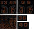 Fork and Shock Decal Kit up to 2021 Model - root beer/universal