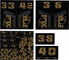 Fork and Shock Decal Kit up to 2021 Model - kashima/universal