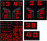 Fork and Shock Decal Kit up to 2021 Model - red/universal