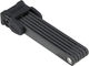 Bordo 6000K Faltschloss mit SH SF Sattelhalter und Raincap - black/90 cm