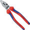 Knipex Alicates universales Kraft - rojo-azul/180 mm