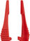Knipex Plastic Tweezers - red/universal