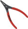 Knipex Alicates de precisión para arandelas de bloqueo exteriores - rojo/10-25 mm