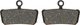 Plaquettes de Frein Disc Advanced pour SRAM/Avid - semi-métallique - acier/SR-003