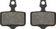 GALFER Disc Advanced Brake Pads for SRAM/Avid - semi-metallic - steel/SR-006