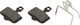 Plaquettes de Frein Disc Advanced pour SRAM/Avid - semi-métallique - acier/SR-006