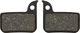Plaquettes de Frein Disc Advanced pour SRAM/Avid - semi-métallique - acier/SR-009