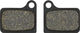 Disc Standard Brake Pads for Shimano - semi-metallic - steel/SH-009