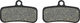 Disc Standard Brake Pads for Shimano - semi-metallic - steel/SH-003