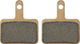 Bremsbeläge A10TS für Hylex RS / Spyre / Spyke / HY-RD / Parabox 2012 - gesintert - Stahl/A10TS