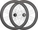 Campagnolo Juego de ruedas Bora Ultra WTO 60 Carbon Disc Center Lock 28" - black/juego de 28" (RD 12x100 + RT 12x142) Campa N3W