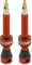 CushCore Set de 2 Valves Tubeless 44 mm - orange/SV 44 mm