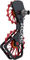 Jockey Wheels System Rear Derailleur Cage + Derailleur Pulleys - red/middle
