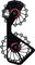 Chape + Galets de Dérailleur Céramique Jockey Wheels System - black/moyen