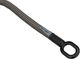 Chaîne Antivol eyelet + Mini Antivol en U U-Lock - gris-noir/80 cm