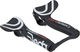 DEDA Acople de manillar Carbon Blast 31.7 - negro-blanco/31,7 mm