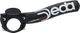 DEDA Prolongateur de Guidon Carbon Blast 31.7 - noir-blanc/31,7 mm