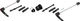 DT Swiss Set de Roues en Carbone ARC 1400 DICUT 62 Frein sur Jante 28" - noir/Set de 28" (avant 9x100 + arrière 10x130) Shimano