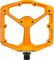 crankbrothers Pédales à Plateforme Stamp 7 LE - orange/large