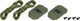 MT500 Burner Clipless MTB Schuhe - forest green/45