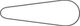 Gates CDX Belt - black/1375 mm