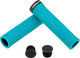 Race Face Half Nelson Lock On Handlebar Grips - turquoise/universal