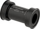 CeramicSpeed Eje de pedalier BB386EVO Shimano Coated 46 x 86,5 mm - black/BB386 Evo