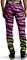 Loose Riders C/S Evo ll Hose - vice pink/32