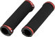 crankbrothers Cobalt Lock On Grips - black-red/130 mm